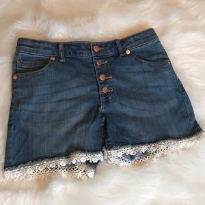 Blue Jean Shorts